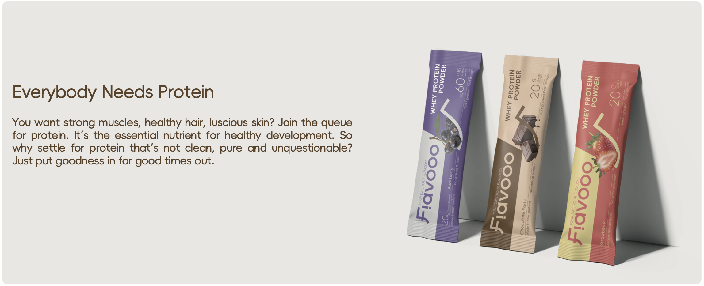 Why Choose Flavooo - Premium Protein