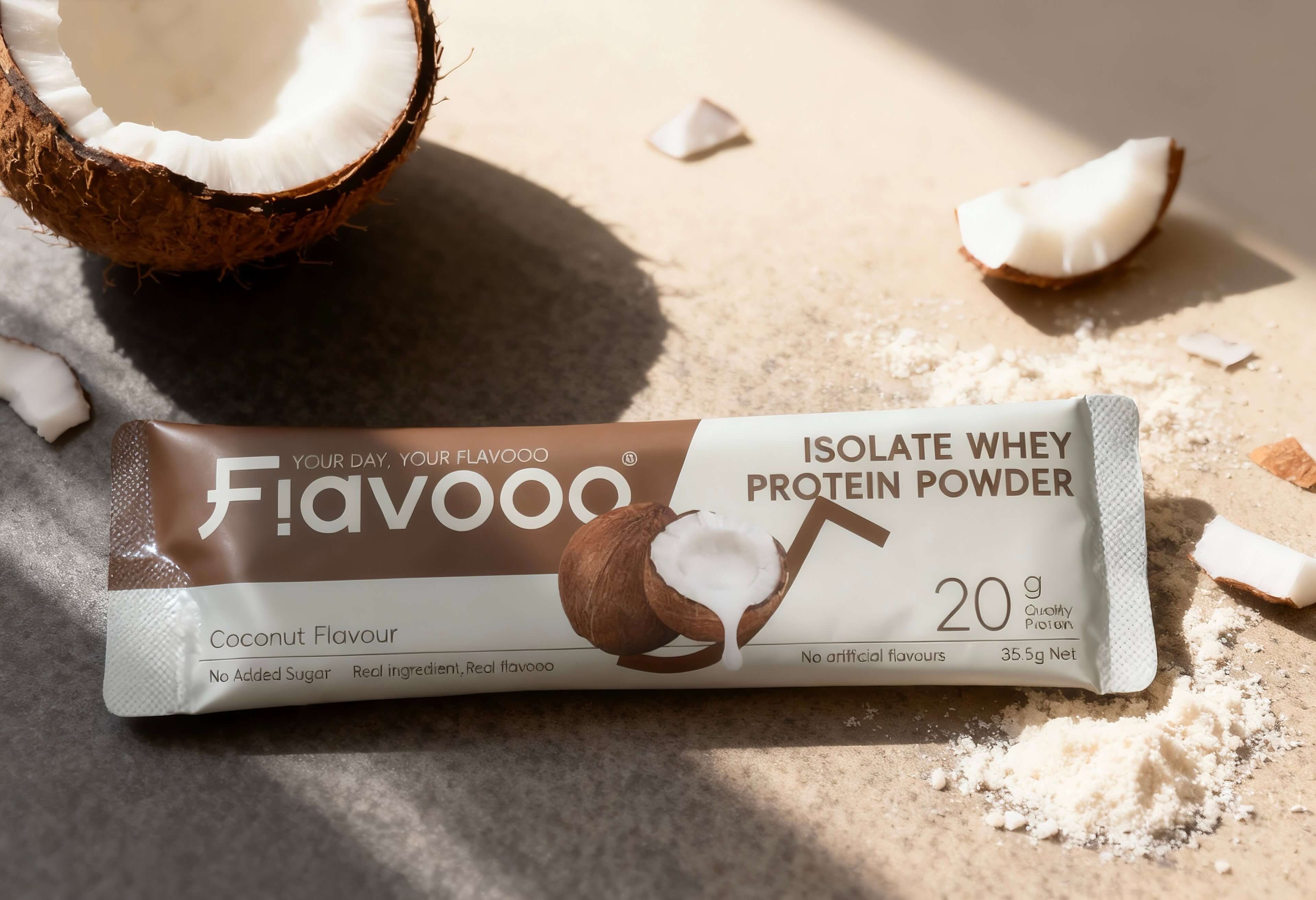 Tropical Coconut Protein - Creamy coconut flavor protein powder made in New Zealand